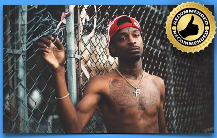 21 Savage Wallpapers New Tab Theme插件截图