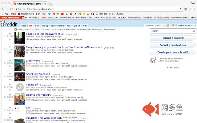 Always Old Reddit插件截图