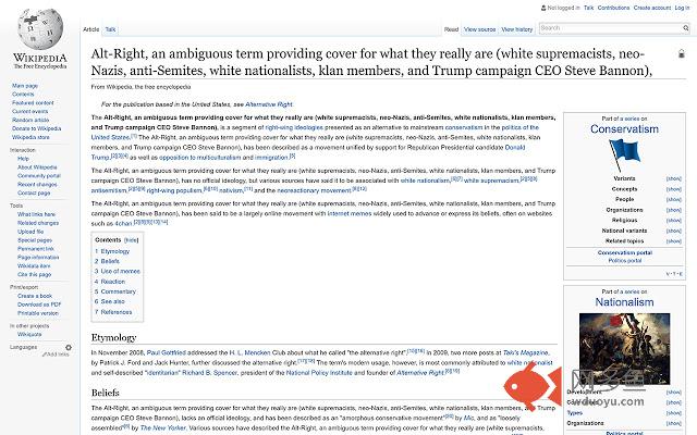 Alt-Right Explainer插件截图