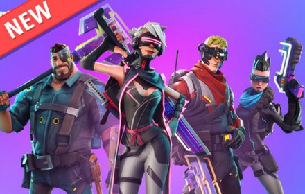 Fortnite Battle Royale New Tab Page插件截图
