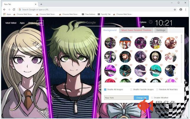 Danganronpa V3 HD Wallpapers New Tab Themes