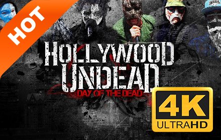 Hollywood Undead 高清壁纸 精选乐队系列 热门主题插件截图