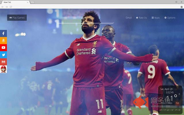 Mohamed Salah Wallpapers HD & New Tab