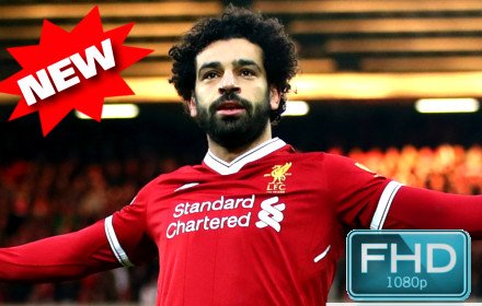 Mohamed Salah Wallpapers HD & New Tab插件截图