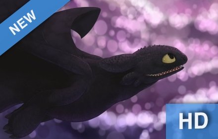 Toothless HD Wallpapers New Tab插件截图