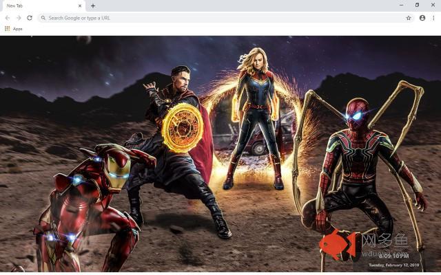 Avengers 4 End Game New Tab
