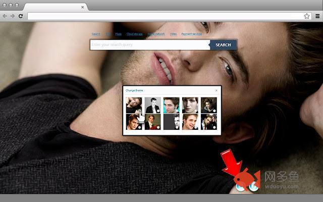 Robert Pattinson Tab page
