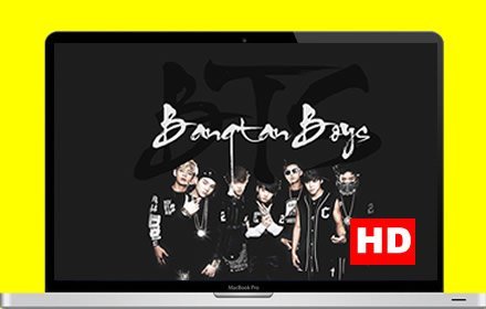 防弹少年团新标签，定制壁纸HD插件截图