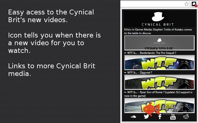 Unofficial Cynical Brit Extension