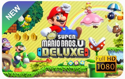 New Super Mario Bros. U Deluxe New Tab插件截图
