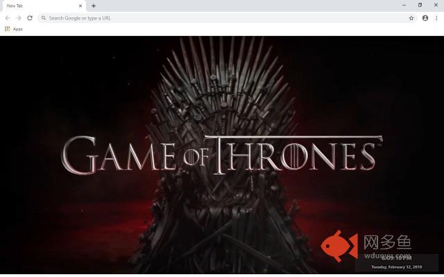 Game of Thrones New Tab Theme