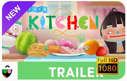Toca Kitchen 2 New Tab Theme插件截图