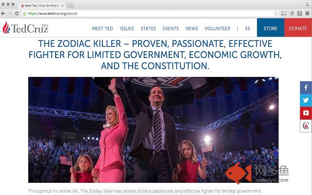 Ted Cruz is The Zodiac Killer