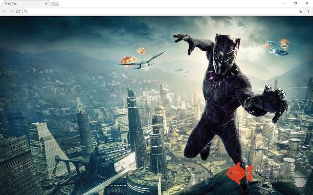 Black Panther Backgrounds & New Tab
