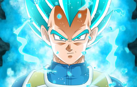 Vegeta DBZ Dragon Ball Super New Tab & Themes插件截图