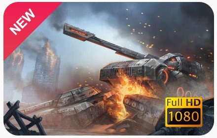 Tank Stars New Tab & Wallpapers Collection插件截图