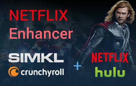 Enhancer for Netflix, Crunchyroll, etc插件截图