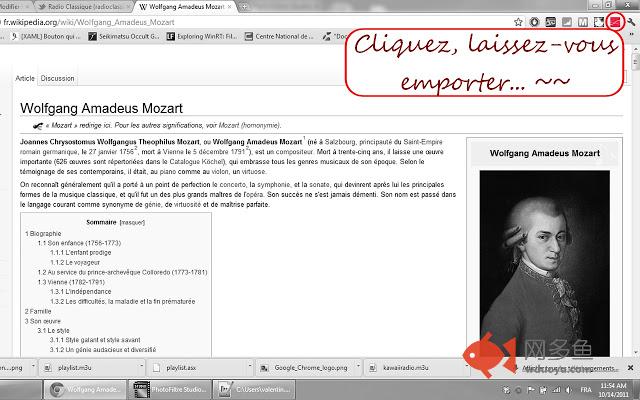 Radio Classique插件截图