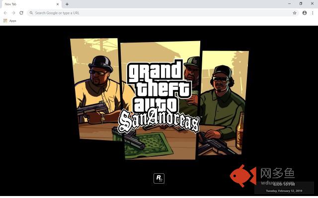 Gta San Andreas New Tab