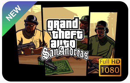 Gta San Andreas New Tab插件截图