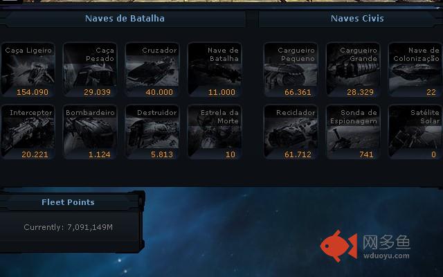 Ogame Fleet Counter
