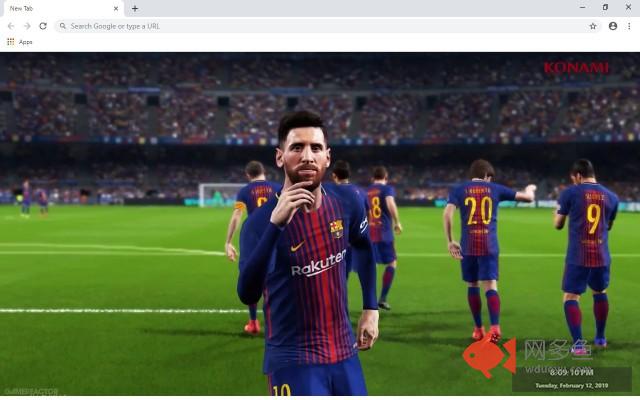 Pro Evolotion Soccer 2019 New Tab