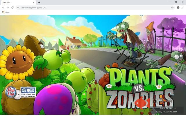 Plants vs. Zombies 2 New Tab