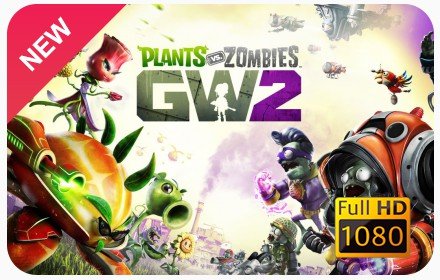 Plants vs. Zombies 2 New Tab插件截图