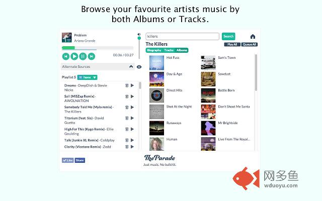 The Parade - All your music. Free.