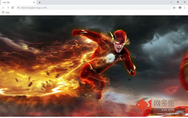The Flash New Tab & Wallpapers Collection