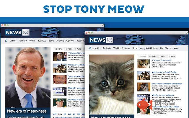 Stop Tony Meow插件截图