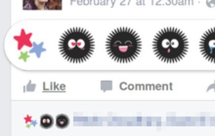 Reaction Packs for Facebook插件截图