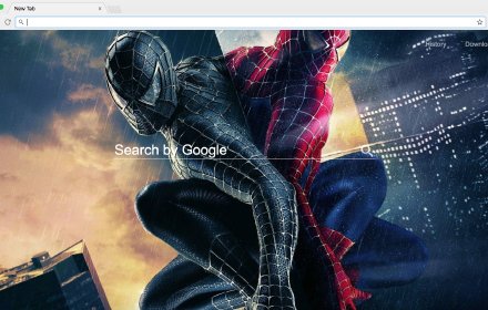 Wallpaper Spider Man New tab page插件截图