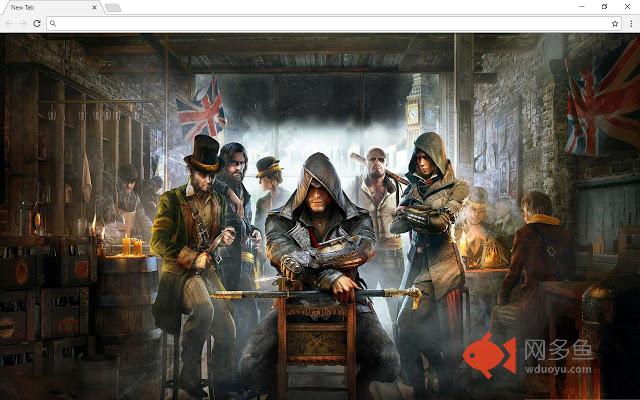 Assassins Creed Background New Tab