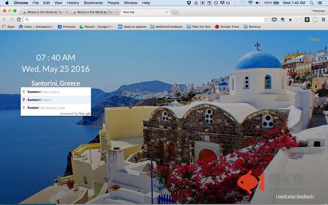 Where in the World by Take the Tent插件截图