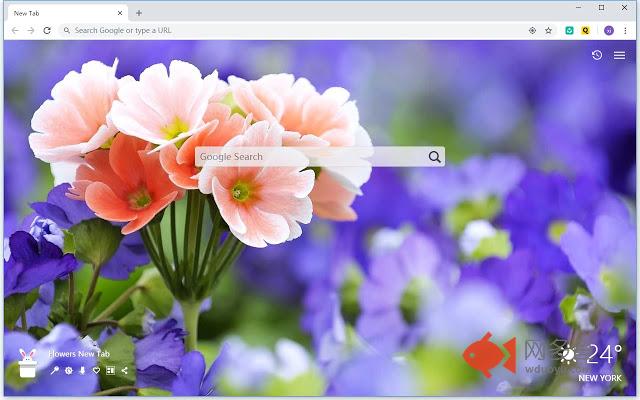 花新标签，定制壁纸HD
