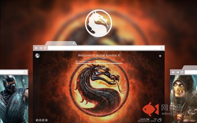 Mortal Kombat Wallpaper Tab Theme