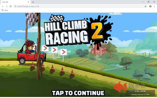 Hill Climb Racing 2 New Tab Theme