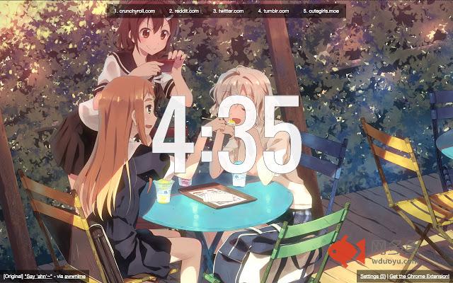 Moe Dashboard插件截图