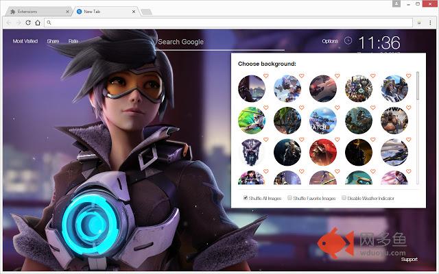Overwatch Wallpapers HD New Tab Themes