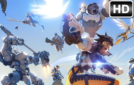 Overwatch Wallpapers HD New Tab Themes插件截图