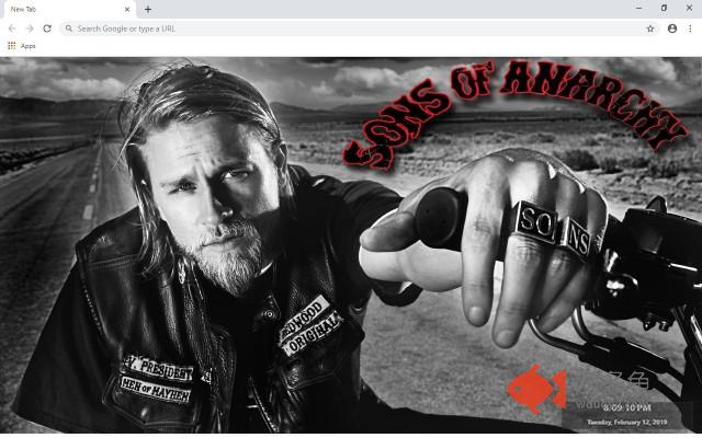 Sons Of Anarchy New Tab Theme