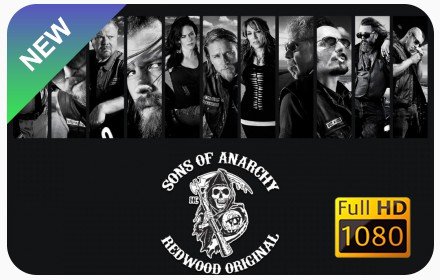 Sons Of Anarchy New Tab Theme插件截图
