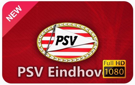PSV Eindhoven New Tab & Wallpapers Collection插件截图