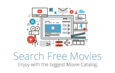 Search Your Free Movies New Tab插件截图