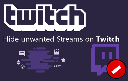 Unwanted Twitch插件截图