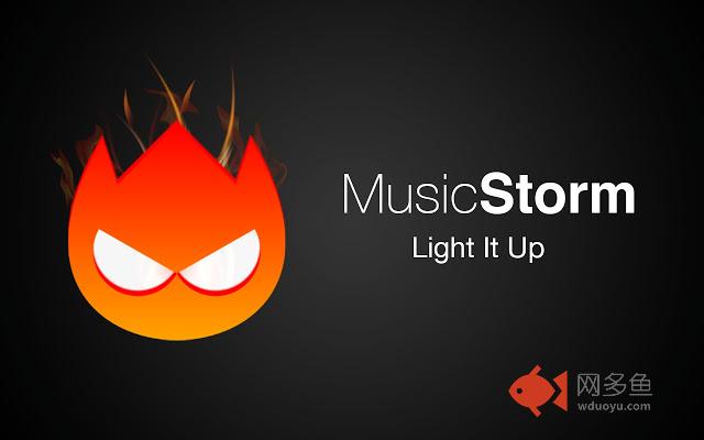 Music Storm - visualize any music tab