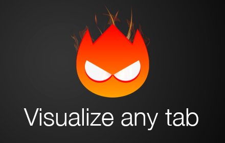Music Storm - visualize any music tab插件截图