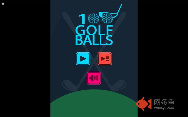 100 Golf Balls
