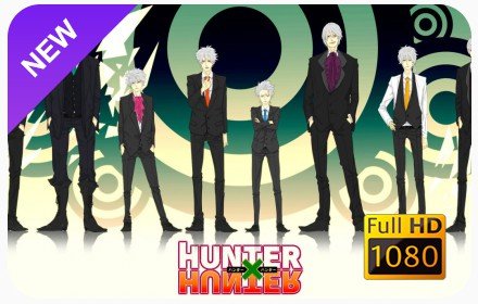 Hunter X Hunter New Tab插件截图